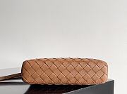 Fortok Bottega Veneta Bang Bang Intrecciato Vanity Bag Brown 22*12.5*5cm - 2