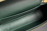 Fortok Bottega Veneta Bang Bang Intrecciato Vanity Bag in Emerald Green 22*12.5*5cm  - 3