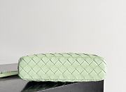 Fortok Bottega Veneta Bang Bang Intrecciato Vanity Bag in Baby Green 22*12.5*5cm   - 3