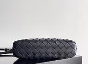 Fortok Bottega Veneta Bang Bang Intrecciato Vanity Bag Black 22*12.5*5cm - 2