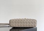 Fortok Bottega Veneta Bang Bang Intrecciato Vanity Bag Beige 22*12.5*5cm - 2