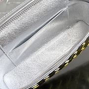 Fortok Bottega Veneta Bang Bang Intrecciato Vanity Bag Fresh Yellow/silver 22*12.5*5cm  - 6