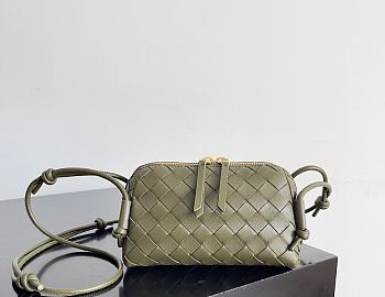 Fortok Bottega Veneta Concert Pouch green 18.5*11.5*8.5cm 