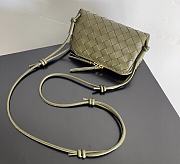 Fortok Bottega Veneta Concert Pouch green 18.5*11.5*8.5cm  - 4