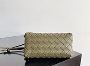 Fortok Bottega Veneta Concert Pouch green 18.5*11.5*8.5cm  - 5