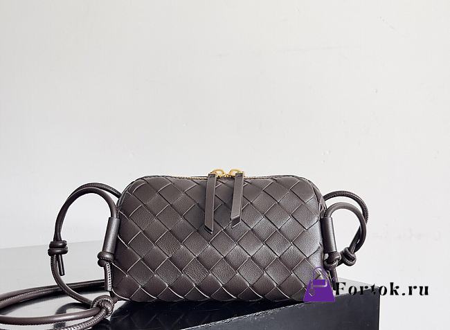 Fortok Bottega Veneta Concert Pouch Fondant 18.5*11.5*8.5cm  - 1