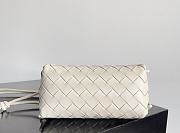 Fortok Bottega Veneta Concert Pouch Cream 18.5*11.5*8.5cm  - 4