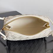 Fortok Bottega Veneta Concert Pouch Cream 18.5*11.5*8.5cm  - 5