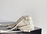 Fortok Bottega Veneta Concert Pouch Cream 18.5*11.5*8.5cm  - 6