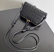 Fortok Bottega Veneta Concert Pouch Black 18.5*11.5*8.5cm  - 2
