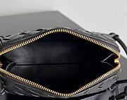 Fortok Bottega Veneta Concert Pouch Black 18.5*11.5*8.5cm  - 5