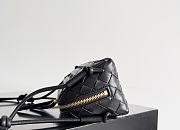 Fortok Bottega Veneta Concert Pouch Black 18.5*11.5*8.5cm  - 6