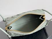 Fortok Bottega Veneta Concert Pouch Green Mint 18.5*11.5*8.5cm   - 3