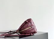 Fortok Bottega Veneta Concert Pouch Burgundy 18.5*11.5*8.5cm  - 3