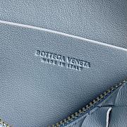 Fortok Bottega Veneta Concert Pouch Light Blue 18.5*11.5*8.5cm  - 3