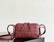 Fortok Bottega Veneta Concert Pouch Red 18.5*11.5*8.5cm  - 1