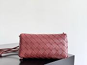 Fortok Bottega Veneta Concert Pouch Red 18.5*11.5*8.5cm  - 3