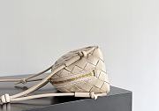 Fortok Bottega Veneta Concert Pouch Cream Beige 18.5*11.5*8.5cm  - 6
