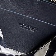 Fortok Bottega Veneta Concert Pouch Navy Blue/White 18.5*11.5*8.5cm  - 4