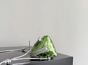 Fortok Bottega Veneta Concert Pouch Fresh Mint/ Silver 18.5*11.5*8.5cm  - 4