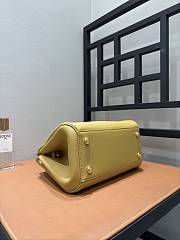 Fortok Loewe Madrid bag in calfskin Mini Bag Yellow 23.5 x 10 x 19 cm - 4