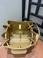 Fortok Loewe Madrid bag in calfskin Yellow 33 x 12 x 24 cm - 5