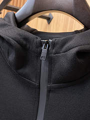 Fortok Prada Sleeveless Drawstring Jacket Black  - 6