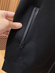 Fortok Prada Sleeveless Drawstring Jacket Black  - 4