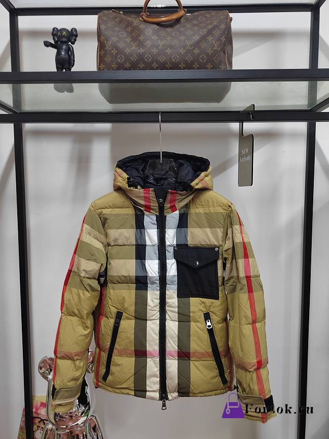 Fortok Burberry Reversible down jacket Brown/ Black  - 1