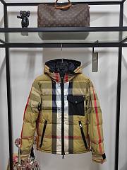 Fortok Burberry Reversible down jacket Brown/ Black  - 1