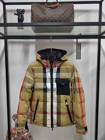 Fortok Burberry Reversible down jacket Brown/ Black 