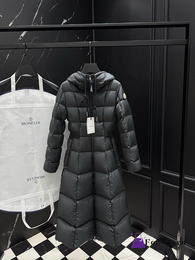Fortok Moncler Winter Long Jacket Black - 1