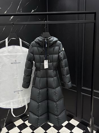 Fortok Moncler Winter Long Jacket Black