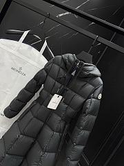 Fortok Moncler Winter Long Jacket Black - 5