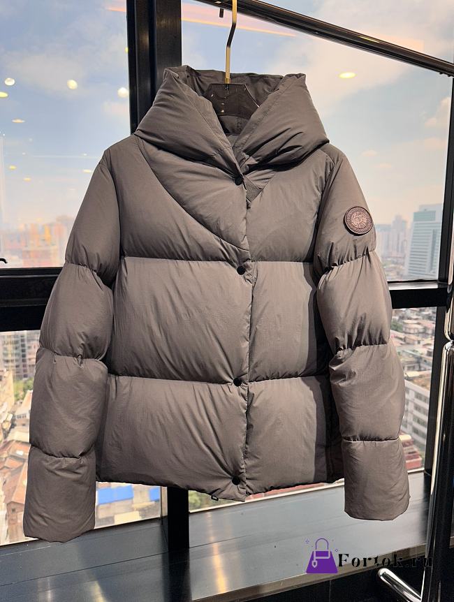 Fortok Canada Goose Winter Jacket Brown  - 1