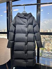 Fortok Canada Goose Winter Long Jacket Black - 5