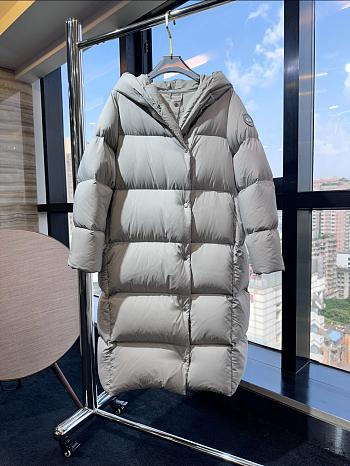 Fortok Canada Goose Winter Long Jacket Grey