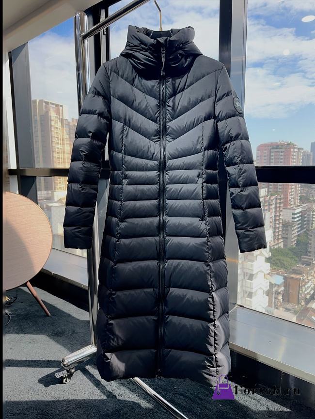 Fortok Canada Goose Winter Long Jacket Clair Black - 1