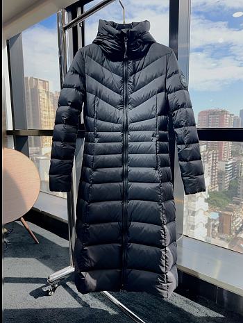 Fortok Canada Goose Winter Long Jacket Clair Black