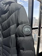 Fortok Canada Goose Winter Long Jacket Clair Black - 5