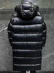 Fortok Moncler Cavettaz long down jacket Black - 2
