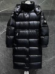Fortok Moncler Cavettaz long down jacket Black - 5