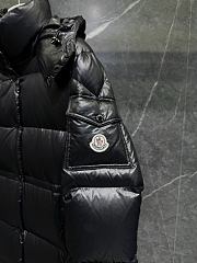 Fortok Moncler Cavettaz long down jacket Black - 6