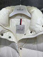 Fortok Moncler Cavettaz long down jacket White - 4