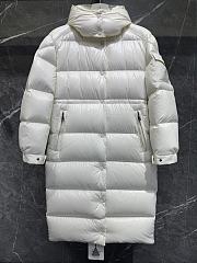 Fortok Moncler Cavettaz long down jacket White - 6