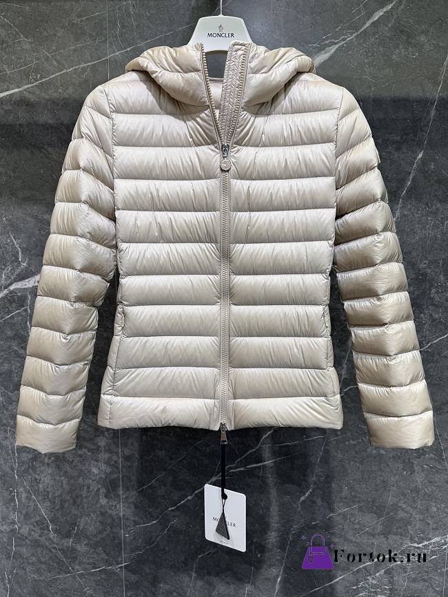 Fortok Moncler Ige down jacket Beige  - 1