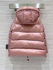 Fortok Moncler down jacket Serine Pink - 5