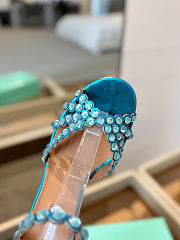 Fortok Tequila Sandal 105 Shiny Blue - 5