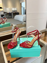 Fortok Tequila Sandal 105 Shiny Red - 5