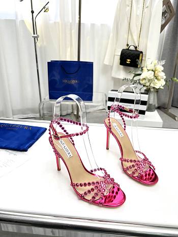 Fortok Tequila Sandal 105 Shiny Pink